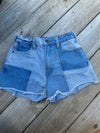 Patchwork Wrangler x Billabong Shorts- Size 27