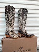 Liberty Black Cowhide Boots