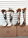 Liberty Black Cowhide Boots