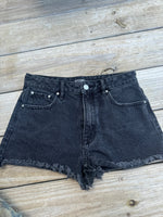 Black Playboy Shorts- Size 26