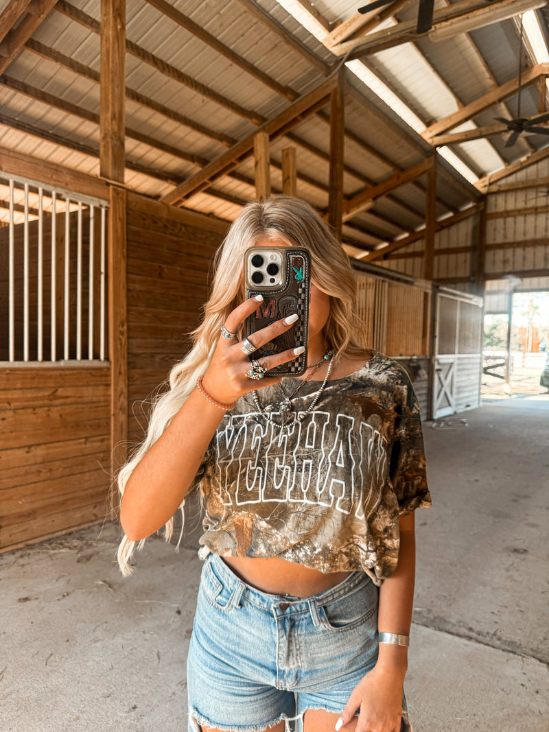 Camo Yeehaw Tee