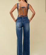 Denim Jumpsuit- size small